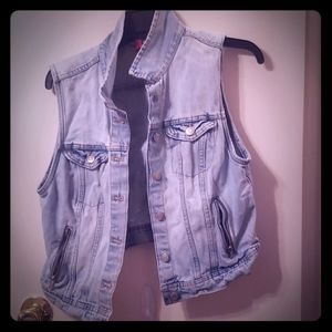Denim vest